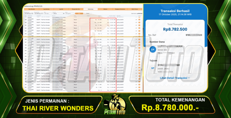 JACKPOT MODAL RECEH PETANITOTO