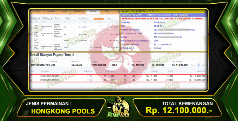 WD KEMENANGAN HK