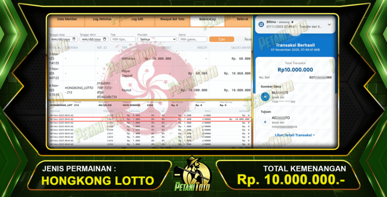 TOGEL MODAL RECEH PETANITOTO