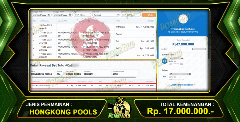 ANGKA JITU HONGKONG POOLS
