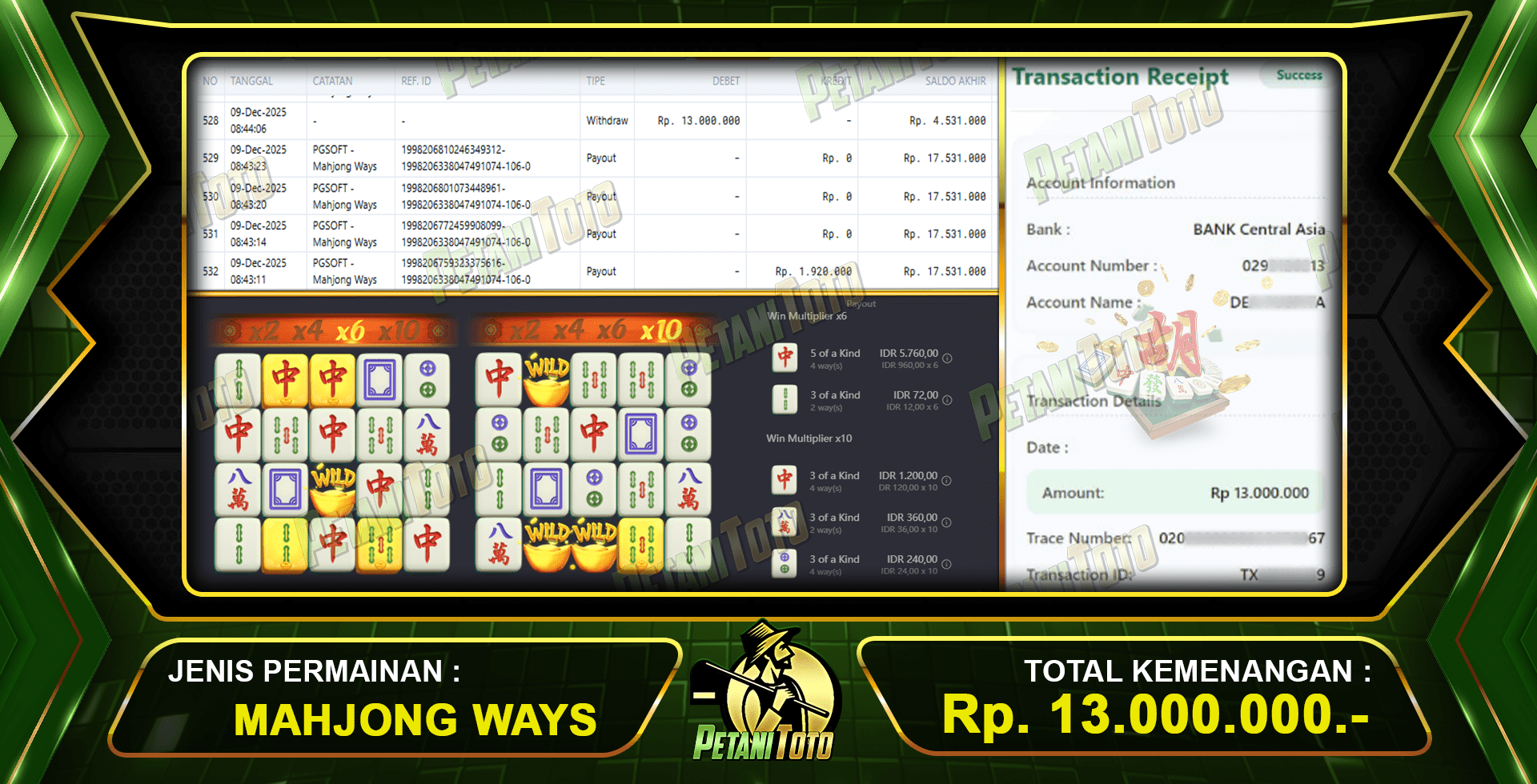 JACKPOT SLOT ANTIRUNGKAD PETANITOTO