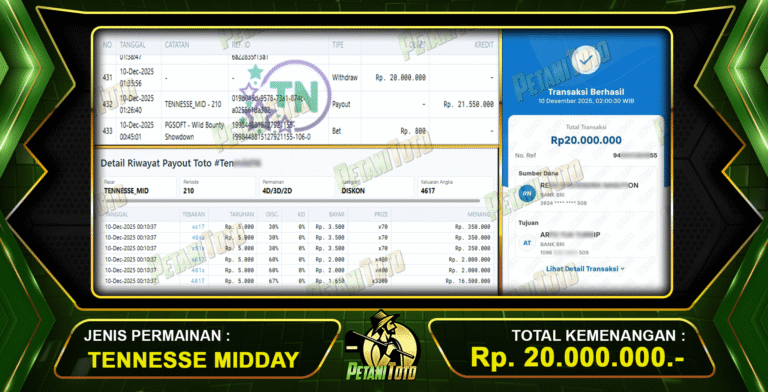 JP TOGEL MIDDAY PETANITOTO