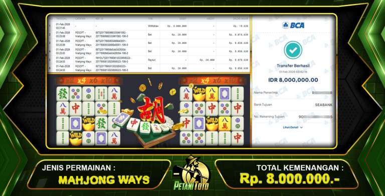 MAHJONG DENGAN POLA GACOR