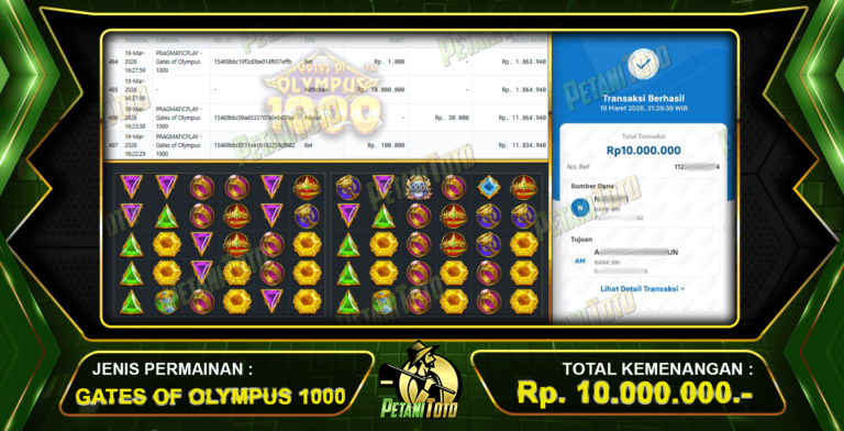 CUAN SLOT MAHJONG PETANITOTO