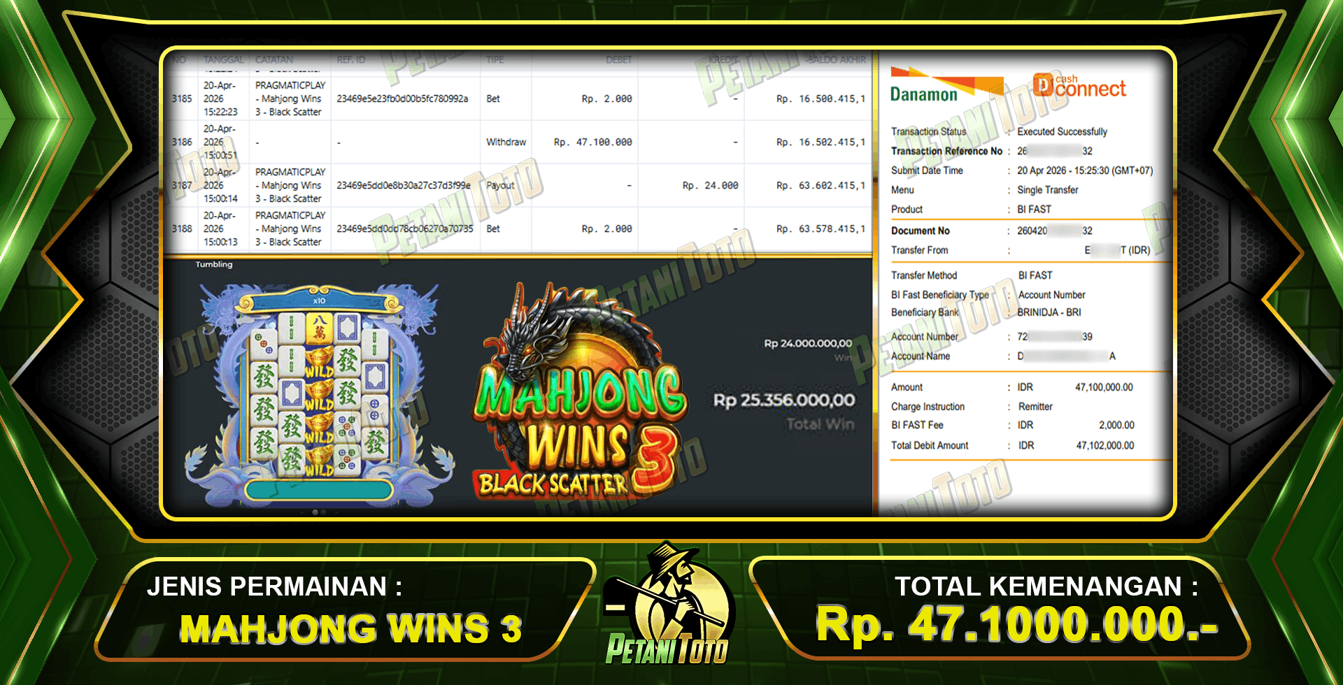 HOKI SLOT MAHJONG PETANITOTO