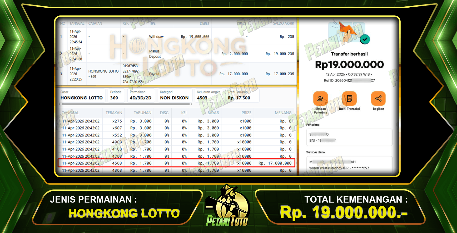 TEMBUS TOGEL HONGKONG PETANITOTO