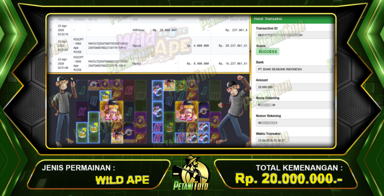 JACKPOT SLOT WILD PETANITOTO